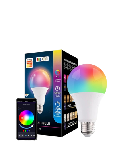 Bluetooth Smart LED Bulb Tuya Light Bulbs AC 85-265V Dimmable Spotligh