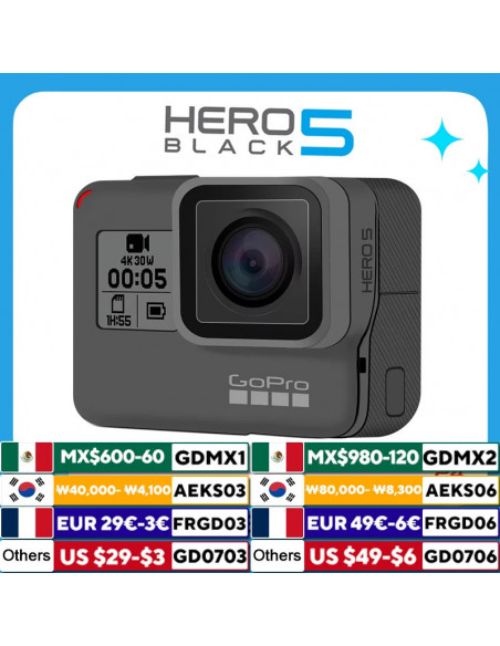 GoPro HERO5 Black Sports Camera 4k Ultra HD Video 1080P Anti Shake Cyc
