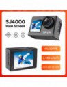 SJCAM SJ4000 Dual Screen 4K Action Camera 30M Waterproof Anti-Shake HD