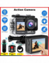 Action Camera 5K 4K60FPS 50MP 2" Touch Dual Screen 5X Zoom Wi-Fi EIS 1