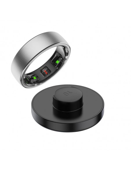 R10 Smart Ring For Men Women with Wireless Charging,SkinTemperature He