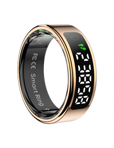 2025 COLMI R12 Smart Ring with Display Screen and Touch, Wireless Char