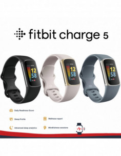 Fitbit Charge 5 Advanced Health & Fitness Tracker with Built-in GPS St