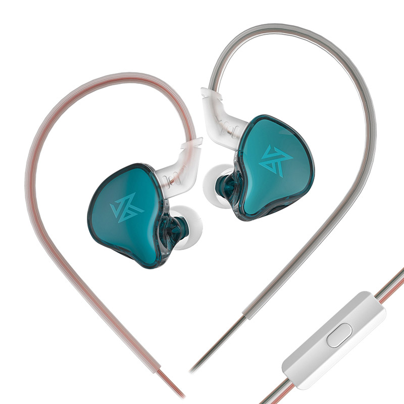 KZ EDCX In-Ear Wired Earphone Monitor HiFi Music Headphones Sport Noise Reduction Game Bass DJ Outdoor Earbuds Dynamic Headset