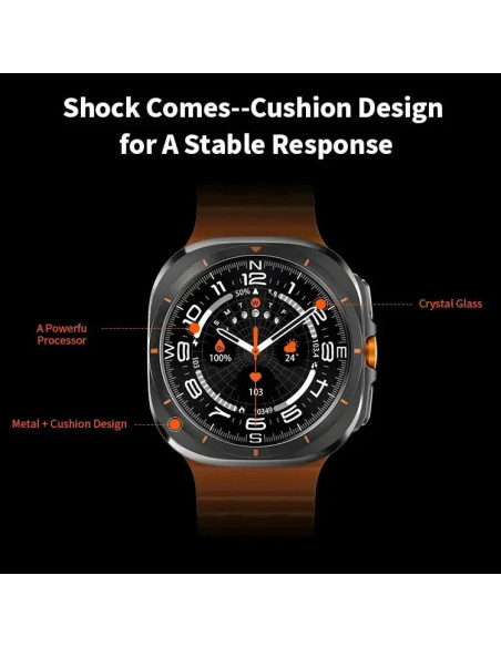 2025 Galaxy Watch 7 Ultra 47mm Smart Watch Bluetooth Call Men GPS NFC 