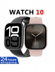 2025 New For Apple GPS Watch 10 Smart Watch Men HD AMOLED Memory Music