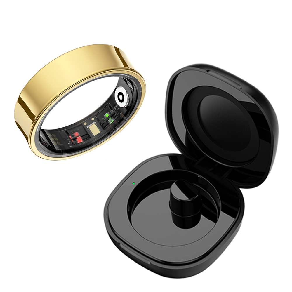 New Smart Ring R09 Health Monitor Multi Sport Mode Skin Temperature Measurement 5ATM Waterproof Smart Ring With Charging Case New Smart Ring R09 Health Monitor Multi Sport Mode Skin Temperature Measurement 5ATM Waterproof Smart Ring With Charging Case
