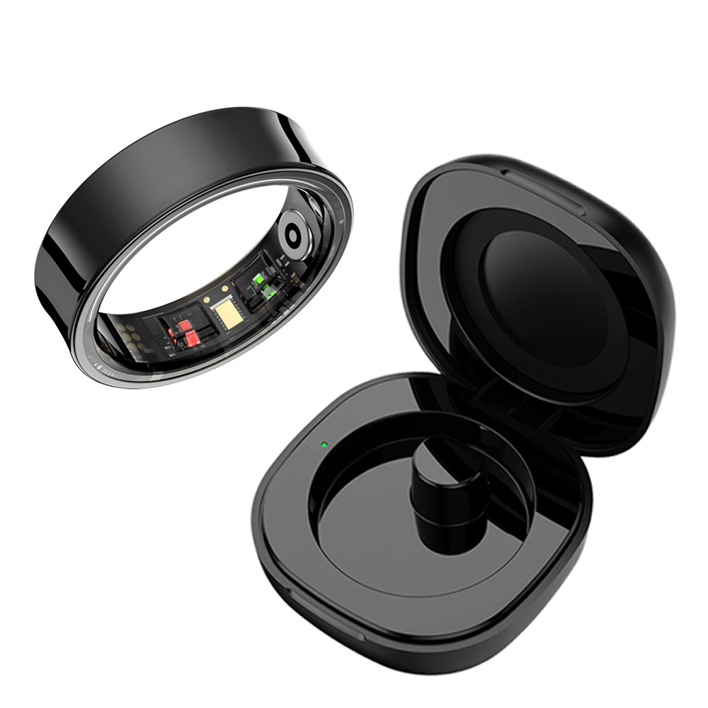 New Smart Ring R09 Health Monitor Multi Sport Mode Skin Temperature Measurement 5ATM Waterproof Smart Ring With Charging Case New Smart Ring R09 Health Monitor Multi Sport Mode Skin Temperature Measurement 5ATM Waterproof Smart Ring With Charging Case