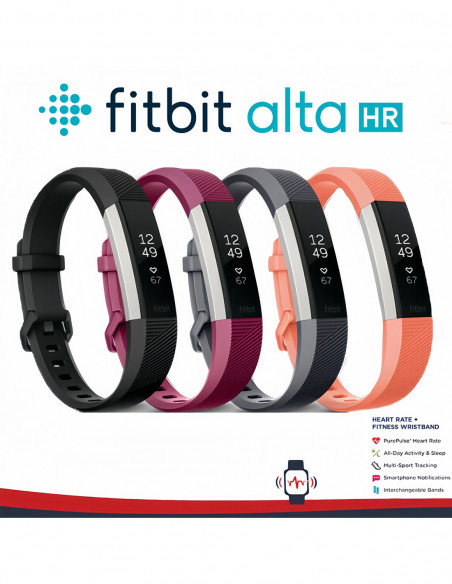 Fitbit Alta HR smart sports watch/wristband heart rate pedometer fitne
