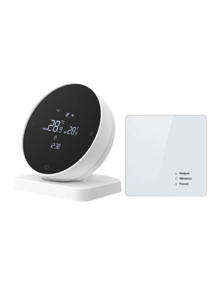 AVATTO Tuya WiFi Smart Thermostat，RF Wireless Receiver Temperature Con