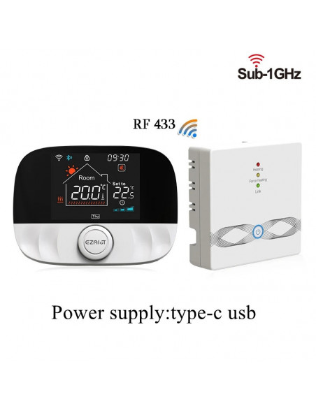 Smart Tuya Thermostat Wifi RF Wireless Temperature Controller for Gas 