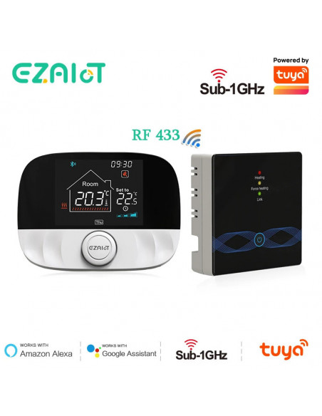 Smart Tuya Thermostat Wifi RF Wireless Temperature Controller for Gas 