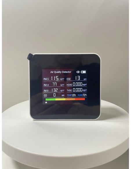 CO2 carbon dioxide CO carbon monoxide detector household PM2.5 formald