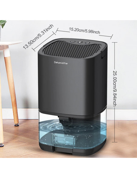 Air Dehumidifier Portable Mute Moisture Absorbers Machine Air Dryer Fo