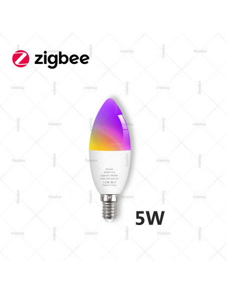 WiFi Zigbee Smart LED Light Bulb E27 E14 GU10 Dimmable RGBCW LED Lamp 
