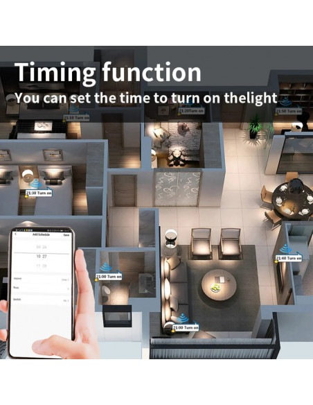 Tuya WiFi EU Smart Dimmer Switch Light Wireless Touch Smart Life APP V