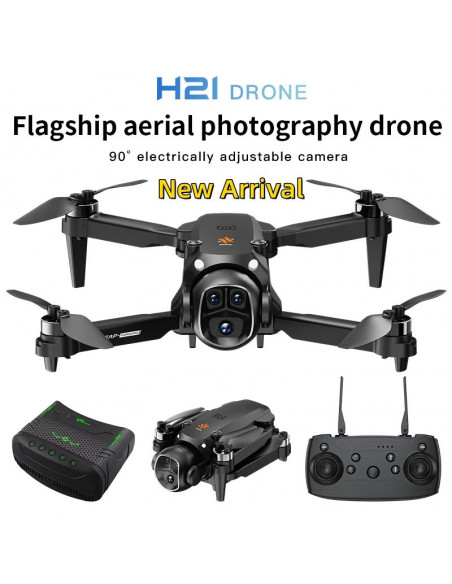 New H21 Drone Optical Flow Positioning Brushless Aircraft High Definit