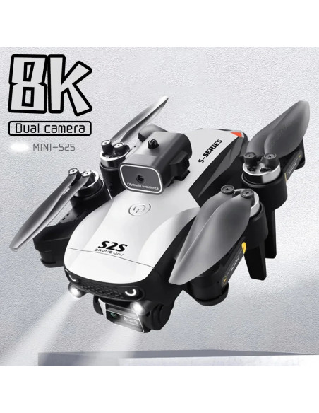 S2S Mini Drone 4k 8K HD Camera Obstacle Avoidance Aerial Photography B
