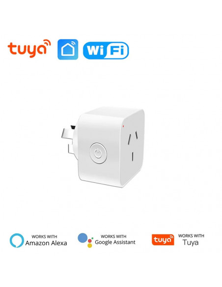 Tuya Smart Socket WiFi Intelligent AU Plug With Power Monitor Wireless
