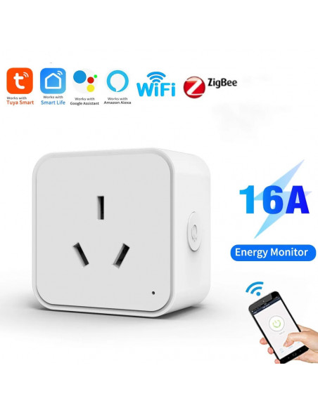 Tuya AU Smart Socket WiFi / Zigbee Wireless Remote Control Multi-Funct