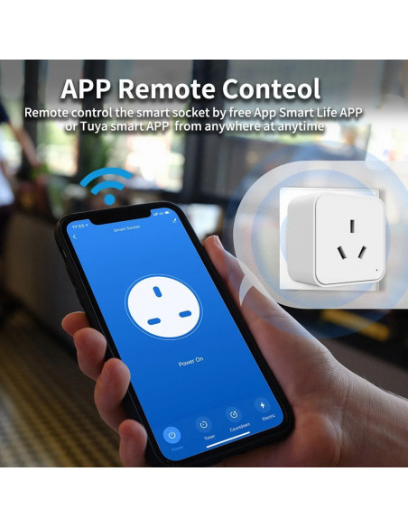 Tuya AU Smart Socket WiFi / Zigbee Wireless Remote Control Multi-Funct