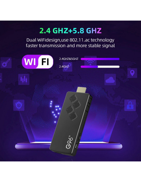 Global Version G96 TV Stick 8K Android13 Portable Streaming Media 2GB 