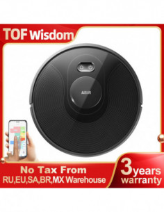ABIR X8 Robot Vacuum Cleaner ,Laser System, Multiple Floors Maps, Zone