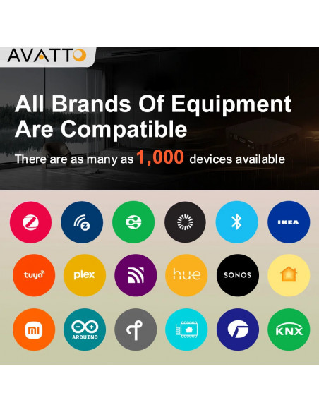AVATTO Home Assistant Hardware Hub,Smart Home Device,Support ZigBee2MQ