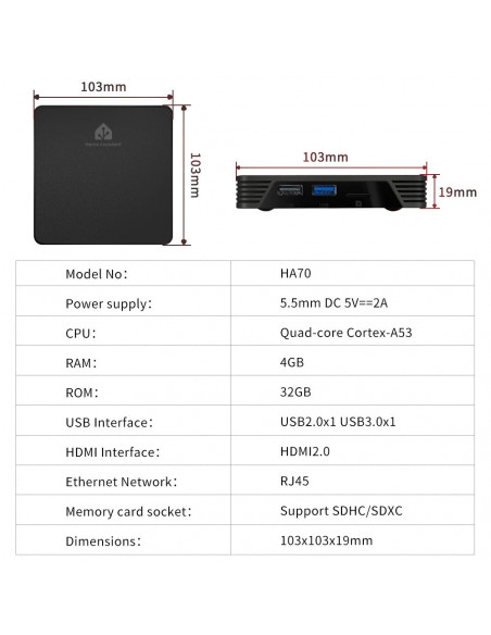 AVATTO Home Assistant Hardware Hub,Smart Home Device,Support ZigBee2MQ