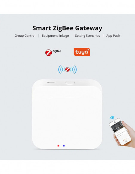 Tuya Zigbee 3.0 Gateway Hub Smart Home Wireless Bridge Smart Life APP 