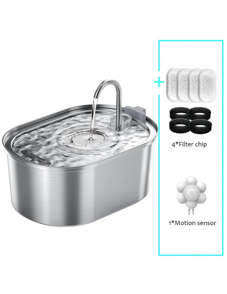 Smart Cat Water Fountain Automatic Drinker For Cats Water Feeder Pet W