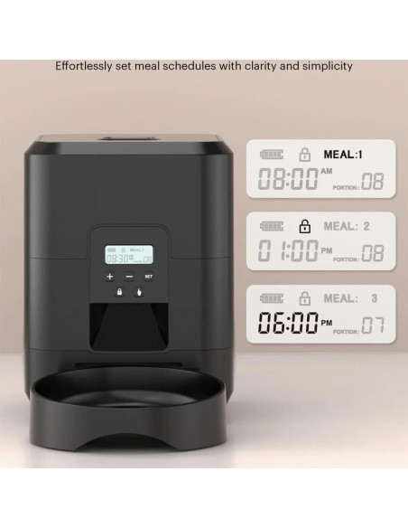 Smart Pet Feeder Automatic Cat Feeder Dog Slow Food Machine With Timed