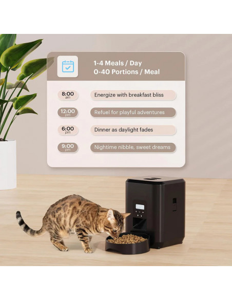 Smart Pet Feeder Automatic Cat Feeder Dog Slow Food Machine With Timed