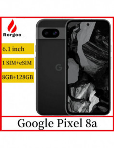 Google Pixel 8A 8a 5G Original 8GB RAM 128GB ROM Google Tensor G3 6.1"