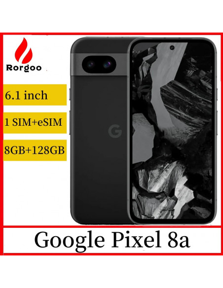 Google Pixel 8A 8a 5G Original 8GB RAM 128GB ROM Google Tensor G3 6.1"