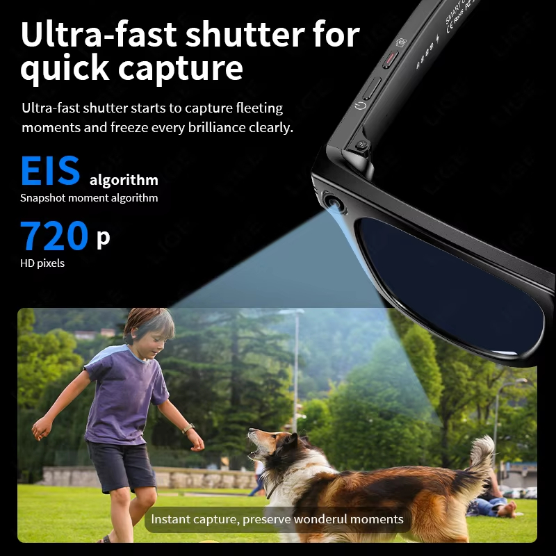 Xiaomi Smart Glasses Recording Videos Ai Photo Recognition Answer Translation Large Battery Ip65 Waterproof Bluetooth Glasses