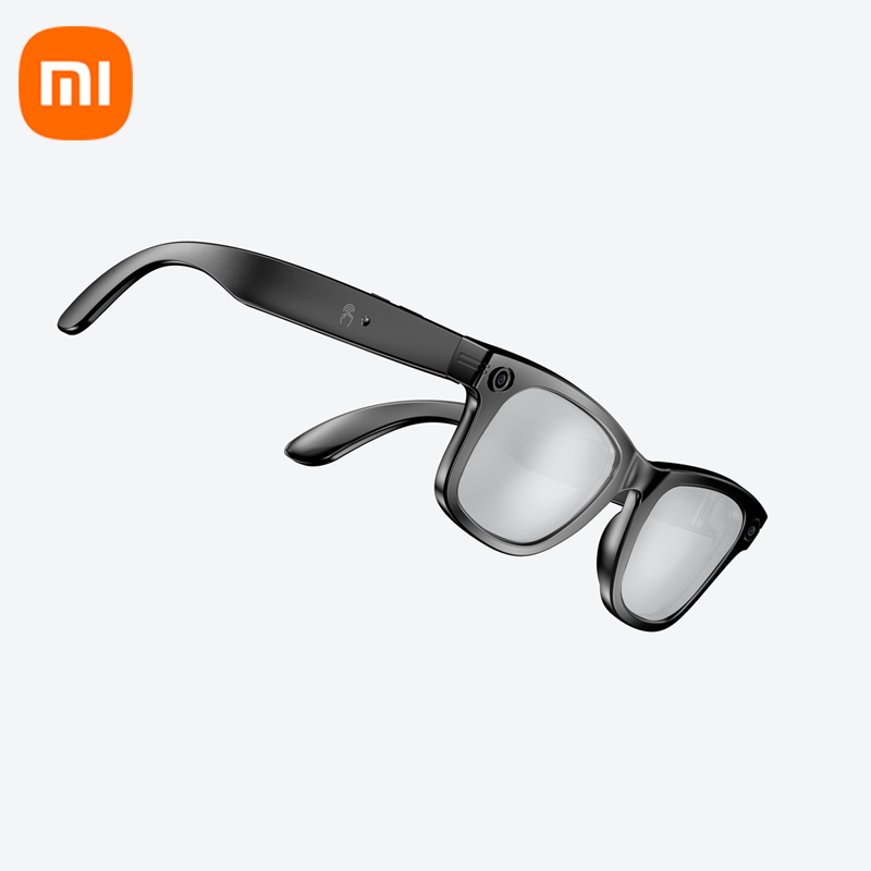 Xiaomi Smart Glasses Recording Videos Ai Photo Recognition Answer Translation Large Battery Ip65 Waterproof Bluetooth Glasses