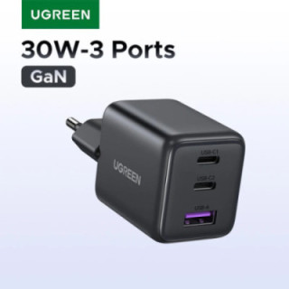 UGREEN 30W GaN Charger PD 3.0 QC4.0 USB C Charger For iPhone 16 15 14