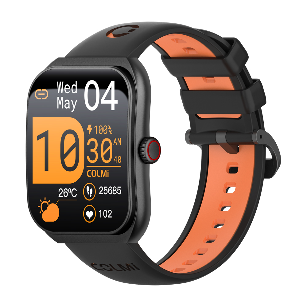 COLMI P86 1.93" AMOLED Smartwatch Men Health Manager Bluetooth Call IP68 Waterproof Smart Watch Women For Xiaomi iOS Phone
