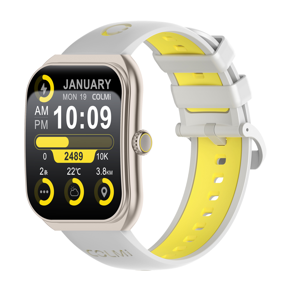 COLMI P86 1.93" AMOLED Smartwatch Men Health Manager Bluetooth Call IP68 Waterproof Smart Watch Women For Xiaomi iOS Phone