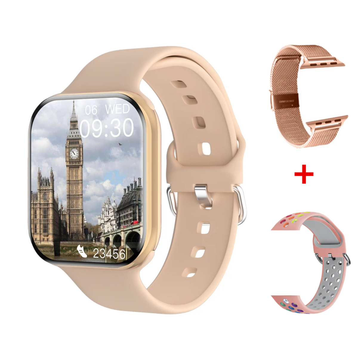 New2025 For Apple GPS Watch 10 Smart Watch NFC Men HD AMOLED Memory Music 3D Surround Bluetooth Call Waterproof Smartwatch Woman